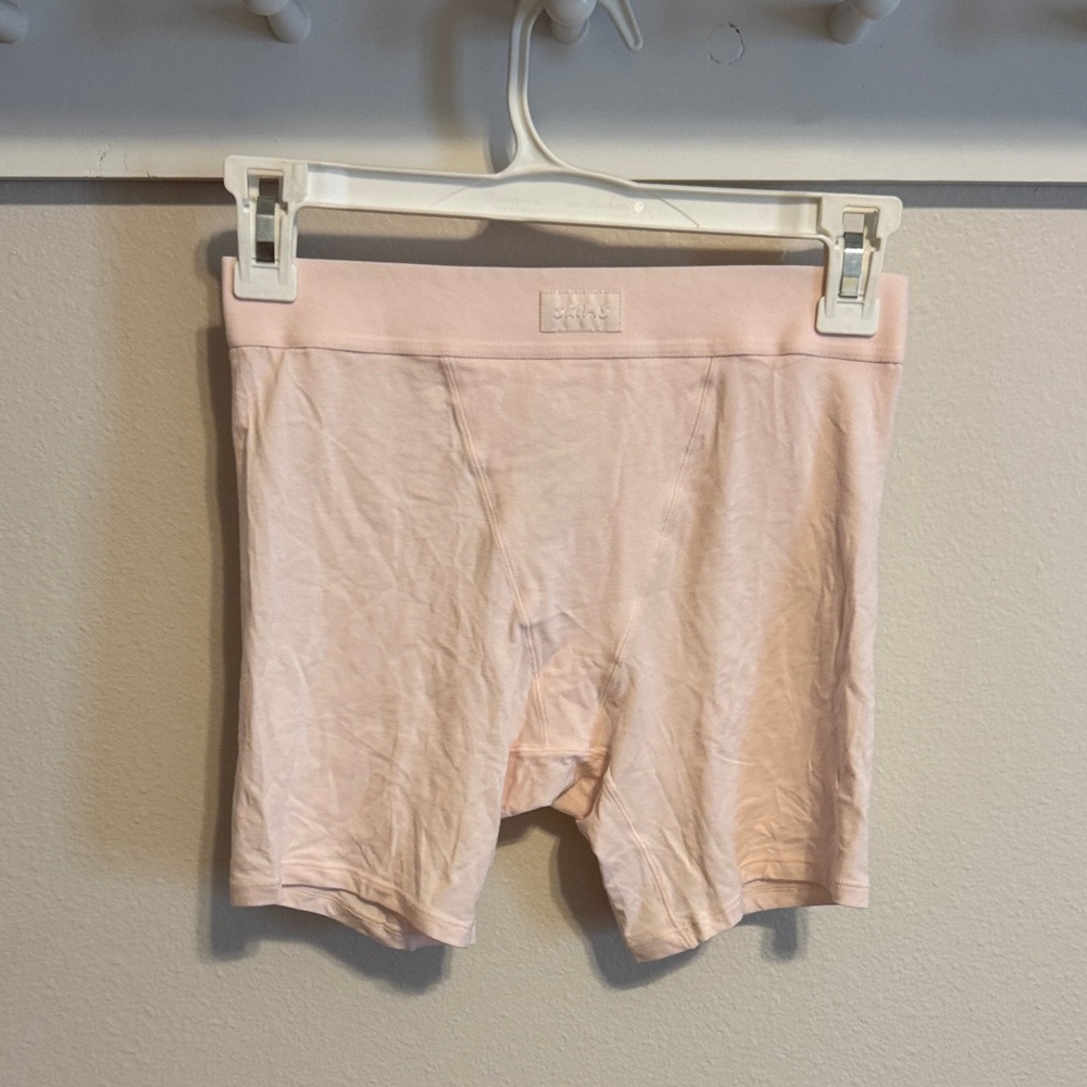 SKIMS Light Pink Boxer Briefs